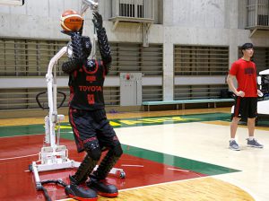 ربات بسکتبالیست تویوتا