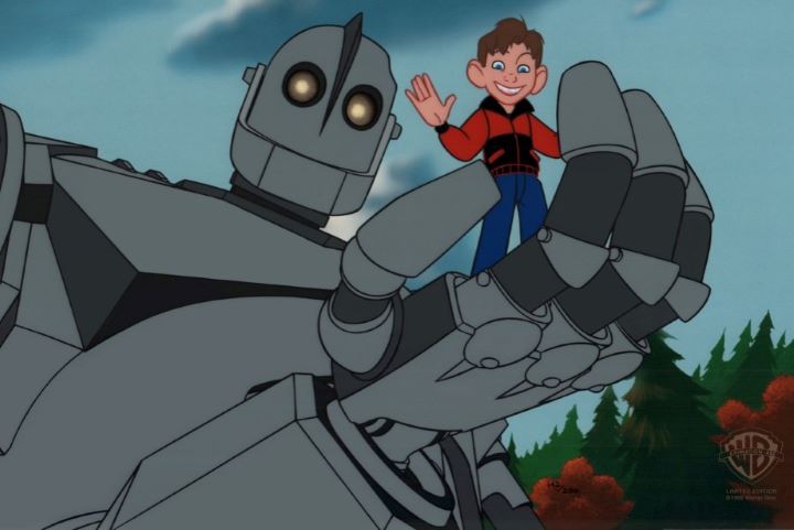 کاور انیمیشن خاطره انگیز iron giant