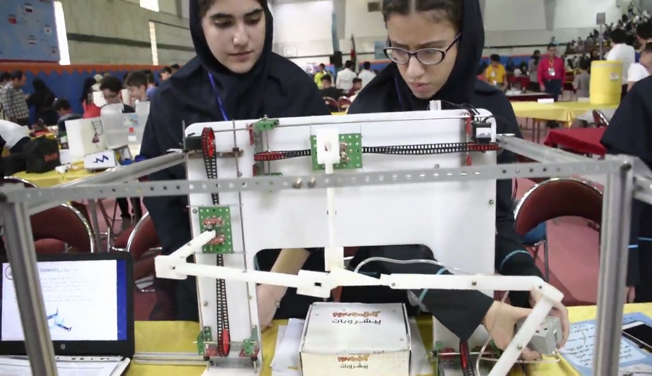 ربات های پیشرفته در مسابقات استیم کاپ ایران 2019​